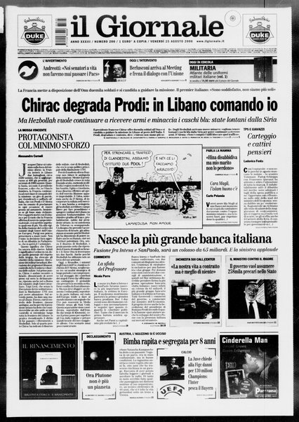 Il giornale : quotidiano del mattino